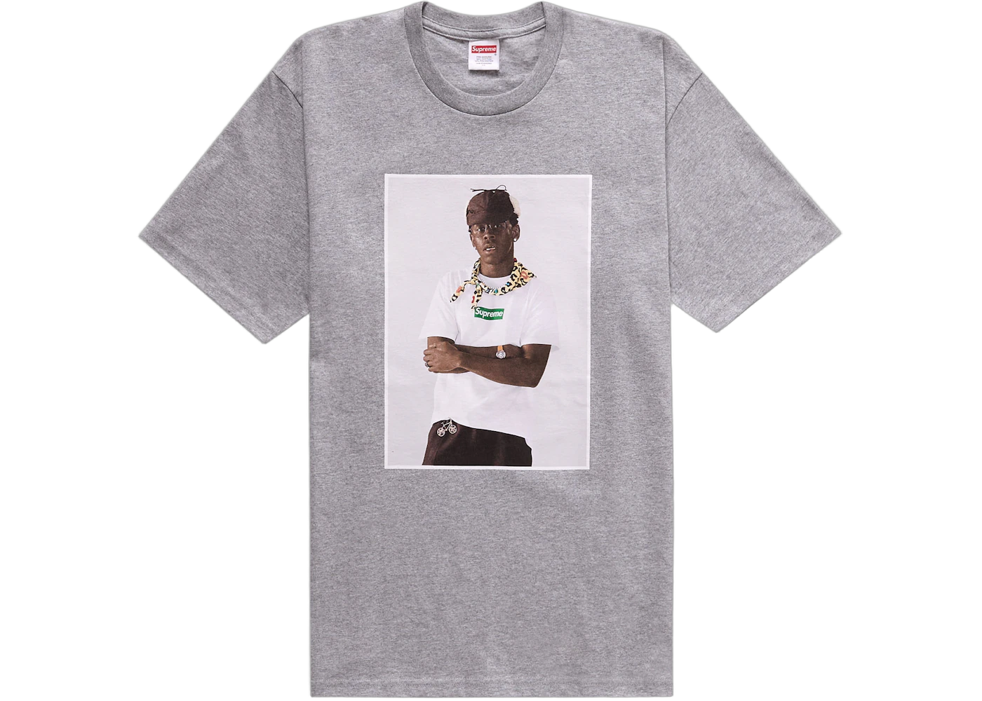 Supreme Tyler The Creator T-Shirt Heather Grey