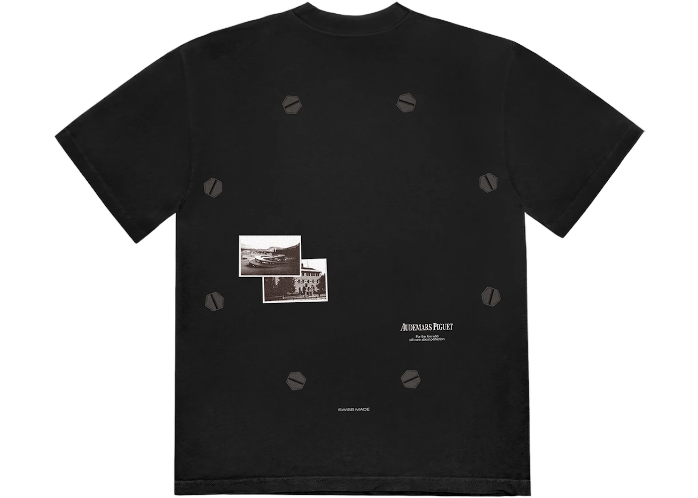 Travis Scott CJ x Audemars Piguet Vintage Tee Black - Sneak