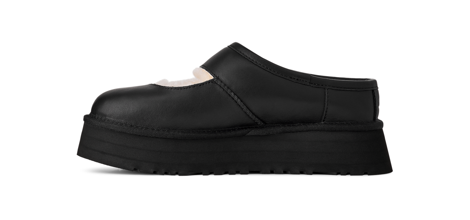 UGG Bea Mary Jane Leather Black, Black (1172871-BLK)