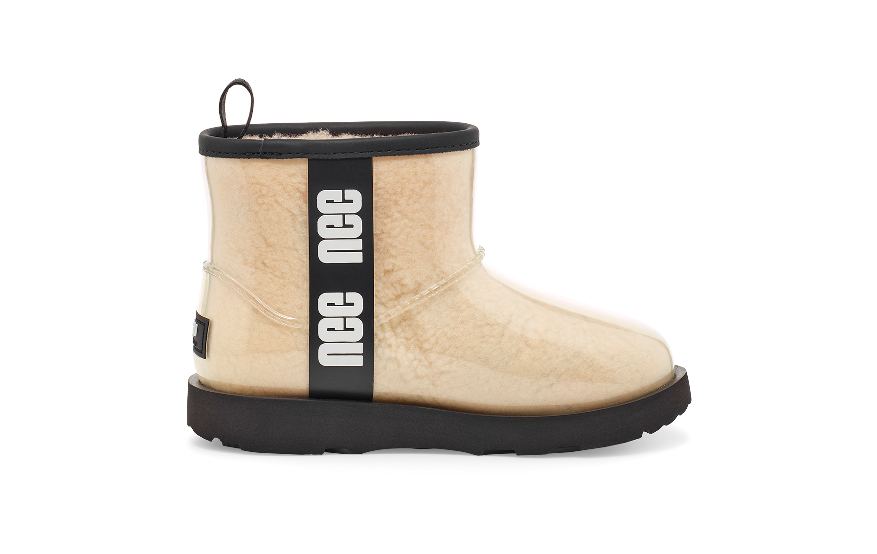 UGG Classic Clear Mini II Boot Natural Black (Kids), Natural/Black (1112386K-NBLC)