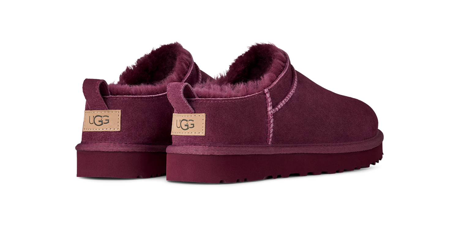 UGG Classic Micro Slipper Burnt Magenta, Burnt Magenta (1173891-BTMG)