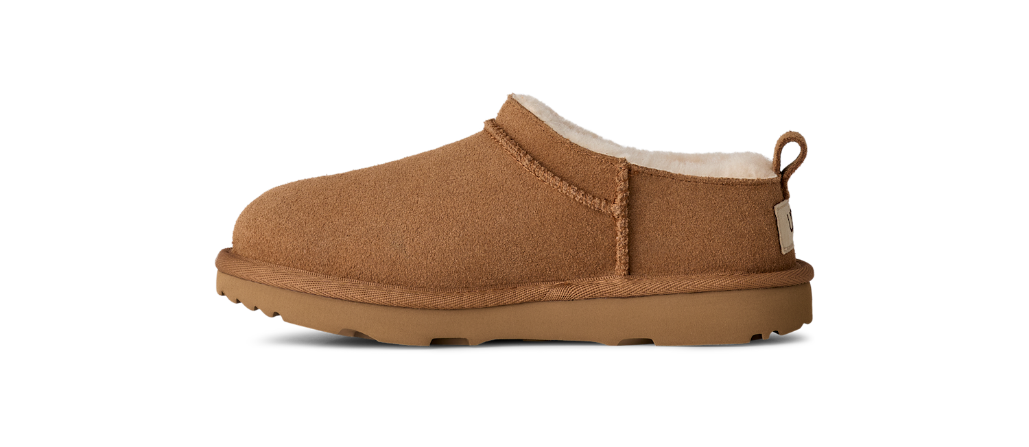 UGG Classic Micro Slipper Chestnut (Kids), Chestnut (1174410K-CHE)