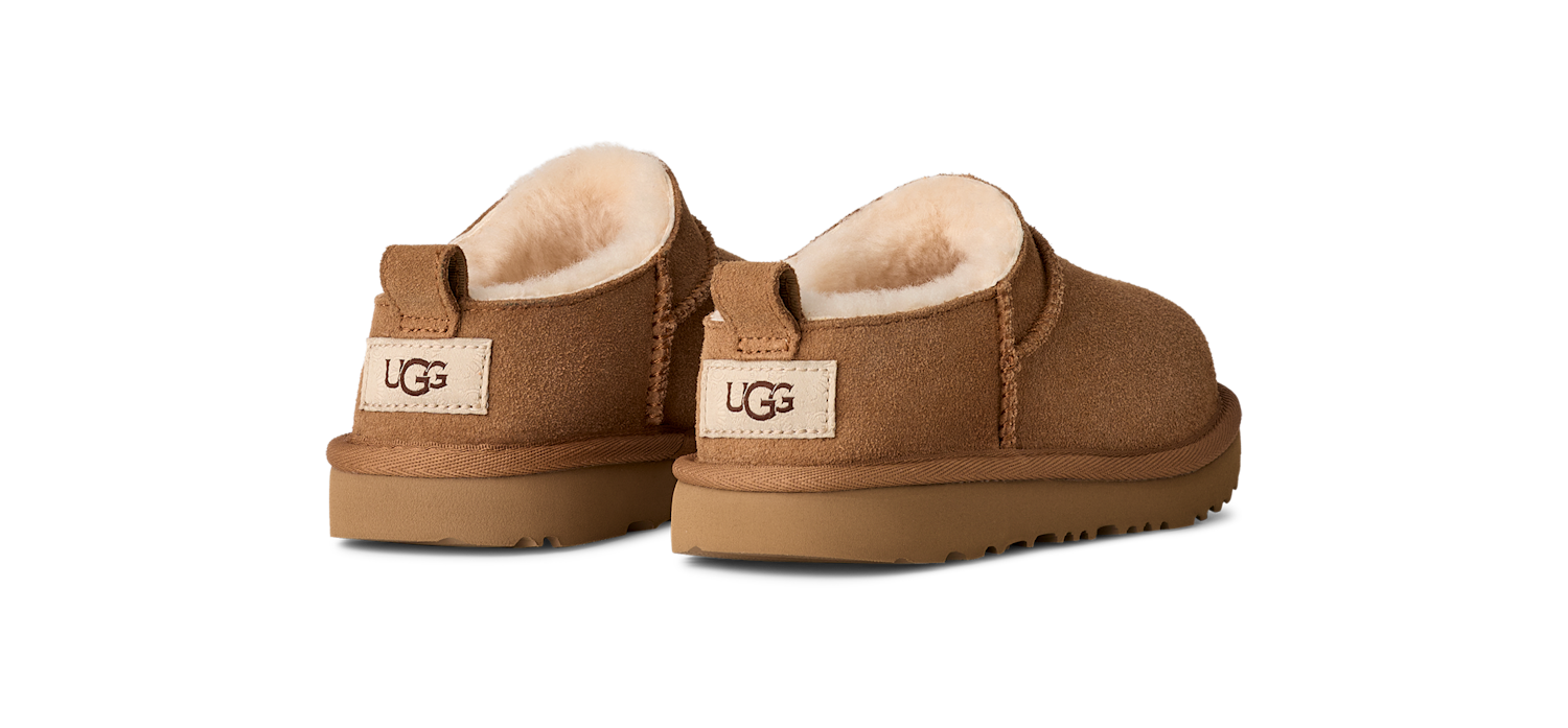 UGG Classic Micro Slipper Chestnut (Kids), Chestnut (1174410K-CHE)