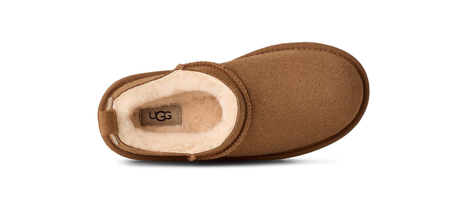UGG Classic Micro Slipper Chestnut (Kids), Chestnut (1174410K-CHE)