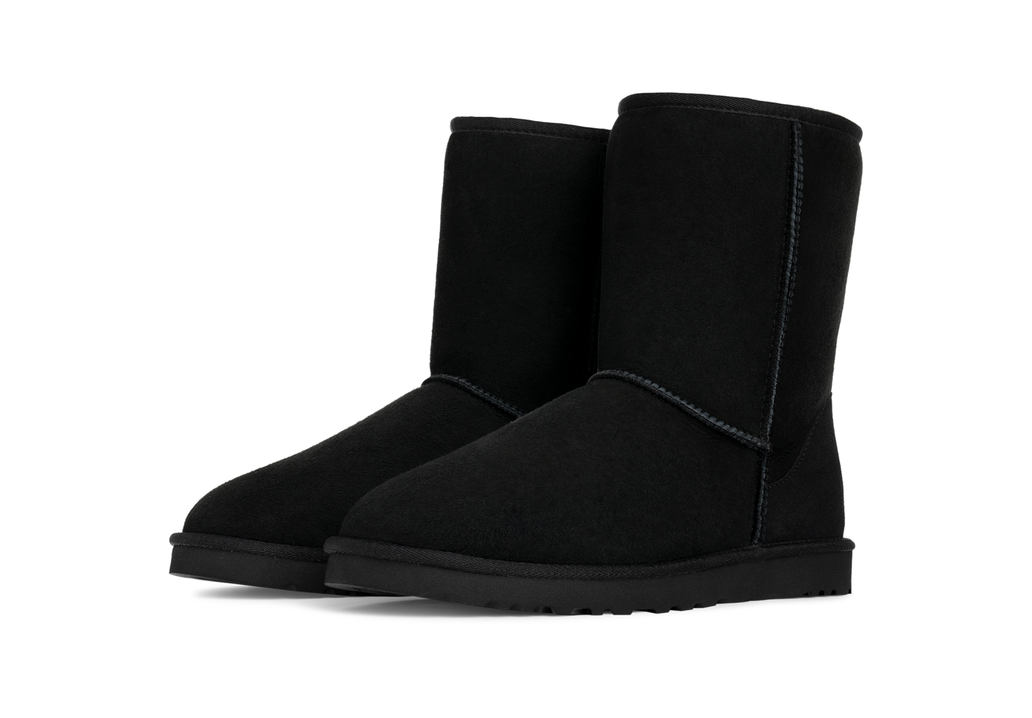UGG Classic Short Boot Black, Black (5800-BLK)