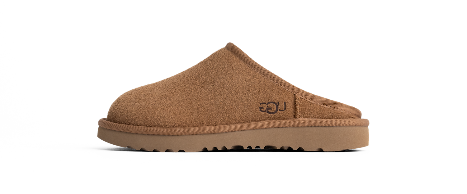 UGG Classic Slip-On Slipper Chestnut (Kids), Chestnut (1161030K-CHE)