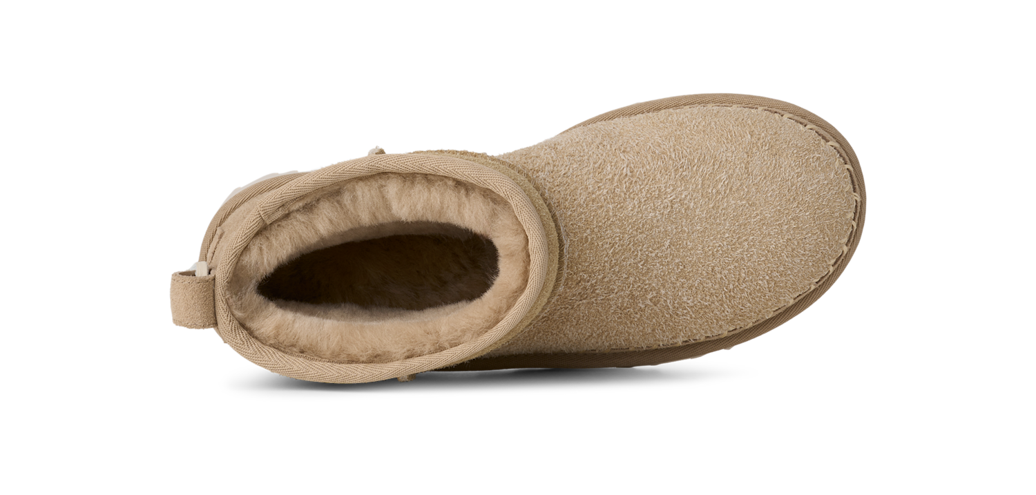 UGG Classic Ultra Mini Biarritz Boot Mustard Seed, Mustard Seed (1171538-MDSD)