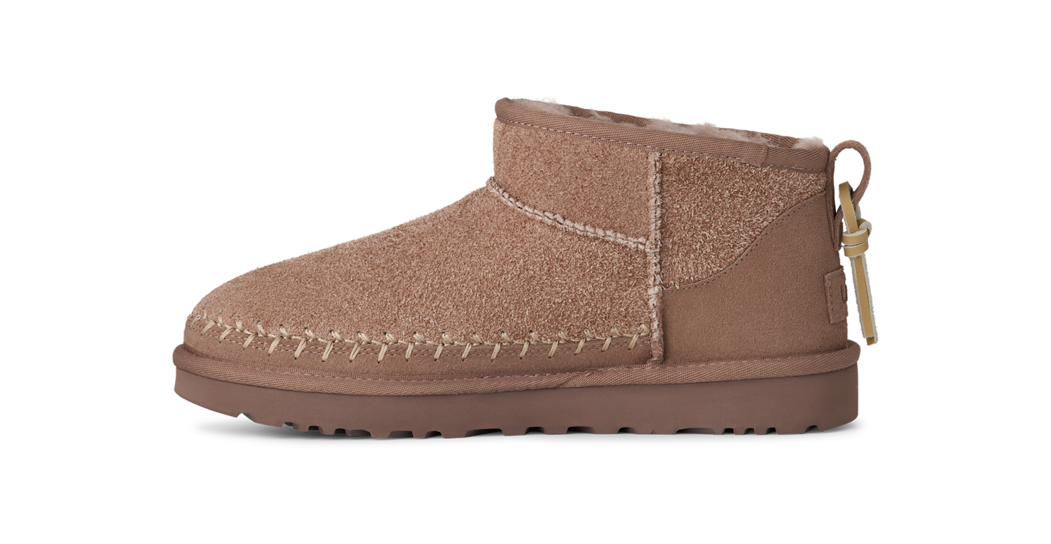 UGG Classic Ultra Mini Biarritz Boot Rocky Oak, Rocky Oak (1171538-RYK)