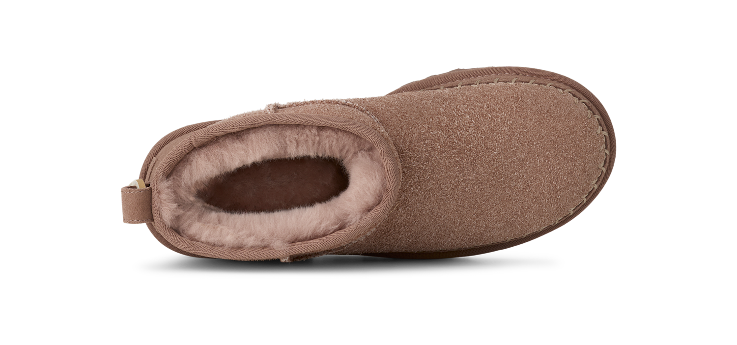 UGG Classic Ultra Mini Biarritz Boot Rocky Oak, Rocky Oak (1171538-RYK)