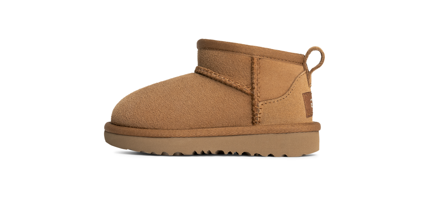 UGG Classic Ultra Mini Boot Chestnut (Toddler), Chestnut (1130750T-CHE)