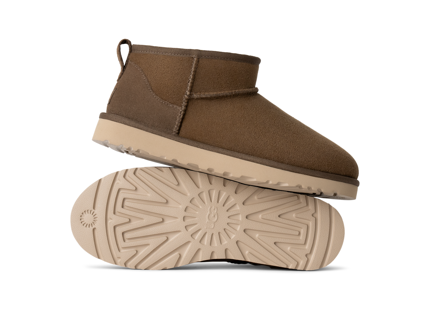 UGG Classic Ultra Mini Boot Hickory, Hickory (1137391-HCK)