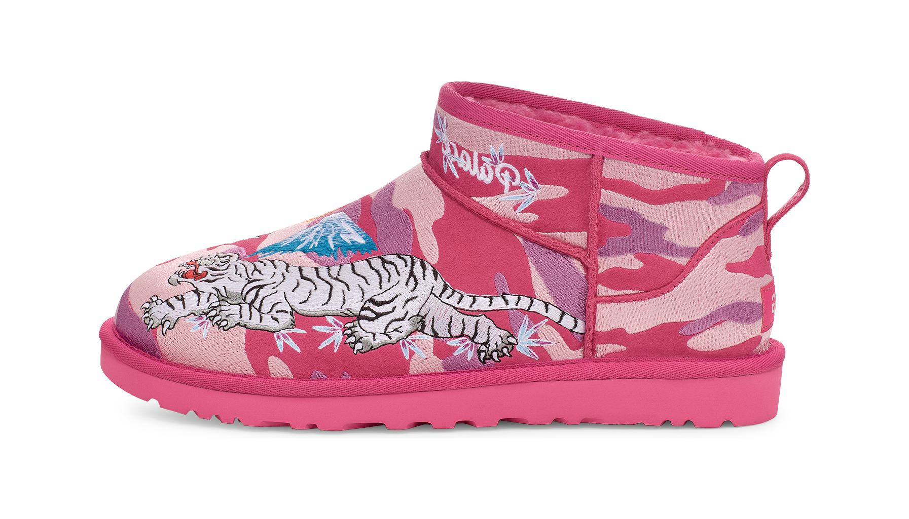 UGG Classic Ultra Mini Boot Palace Pink Camo, Pink (1172071-PKC)