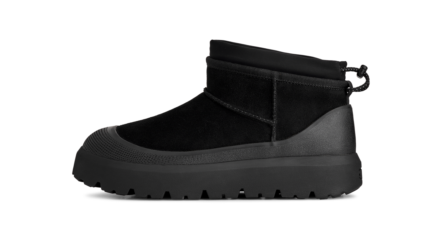 UGG Classic Ultra Mini Weather Hybrid Boot Black, Black/Black (1174196-BBLC)
