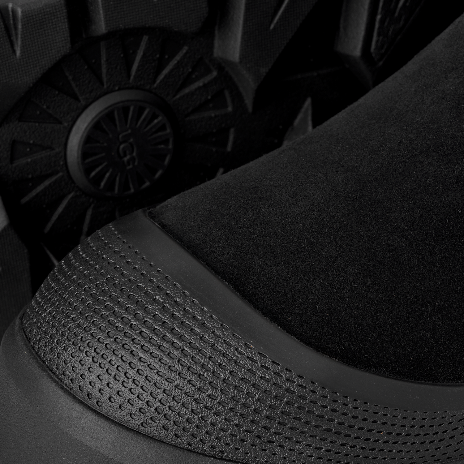 UGG Classic Ultra Mini Weather Hybrid Boot Black, Black/Black (1174196-BBLC)