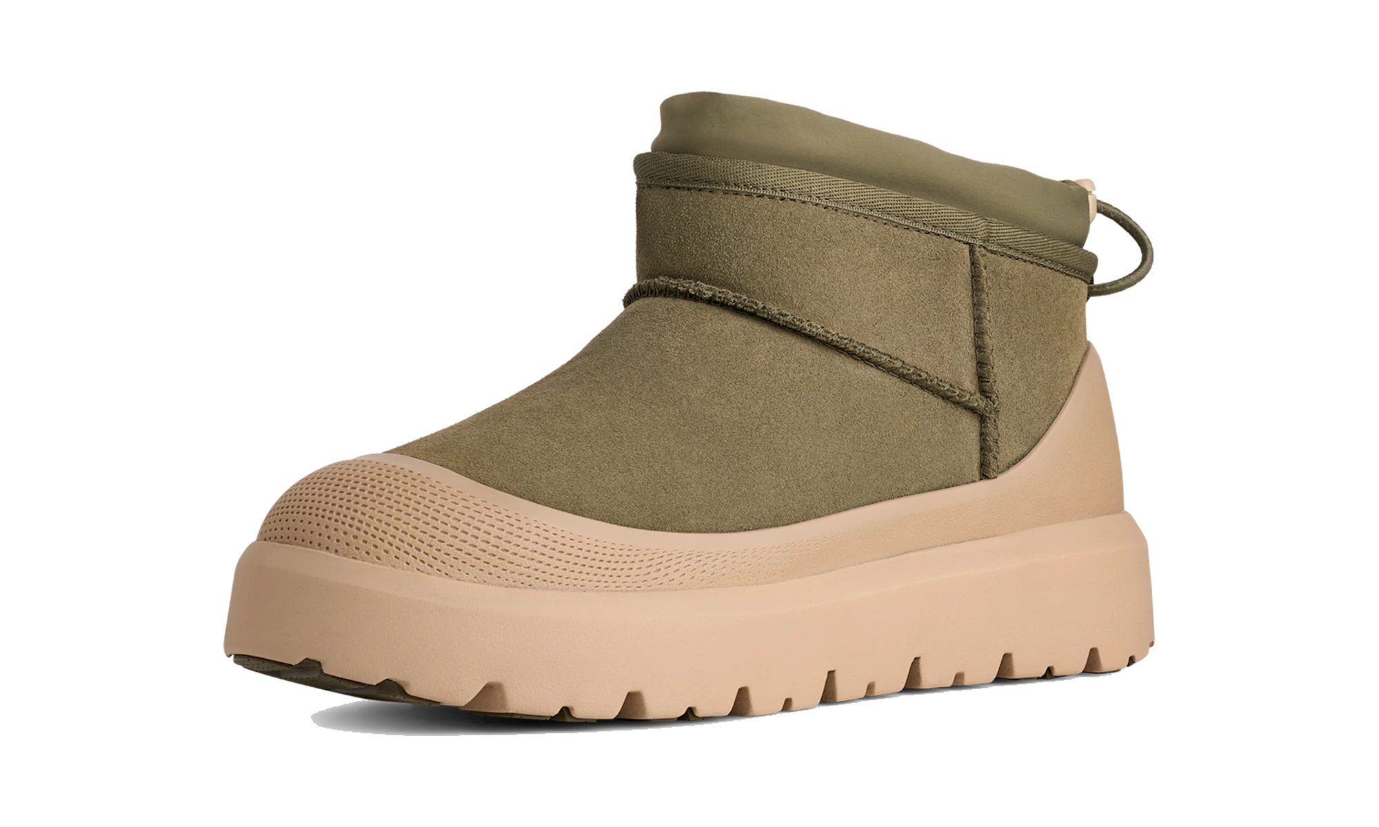 UGG Classic Ultra Mini Weather Hybrid Boot Burnt Olive Mustard Seed