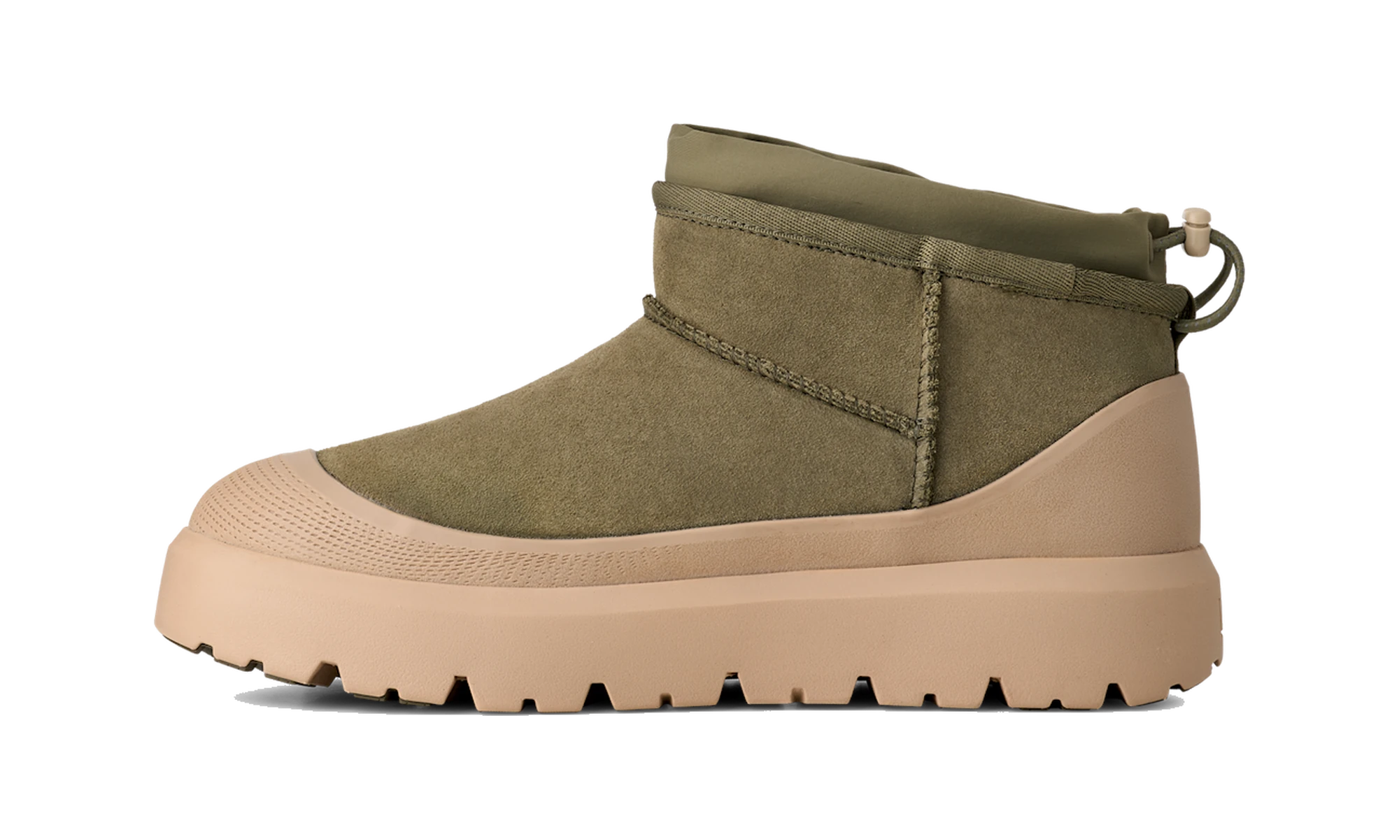UGG Classic Ultra Mini Weather Hybrid Boot Burnt Olive Mustard Seed