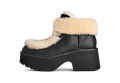 UGG Esmee Leather Lace Up Boot Black