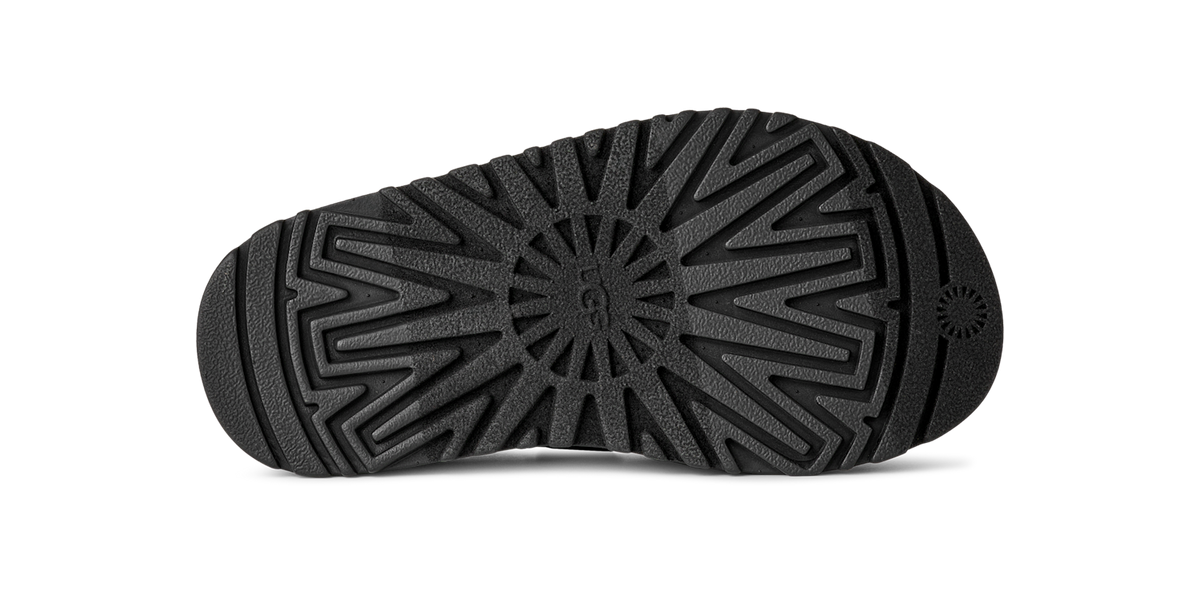 UGG GoldenGlow Sandal Black (Kids), Black (1152813K-BLK)