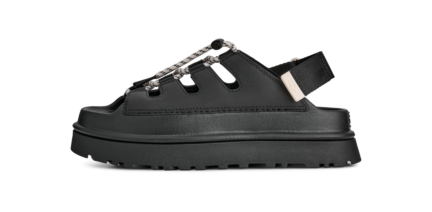 UGG GoldenGlow Toggle Sandal Black