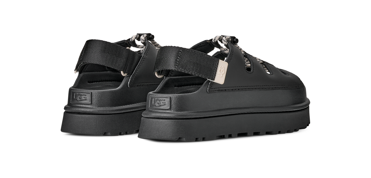 UGG GoldenGlow Toggle Sandal Black