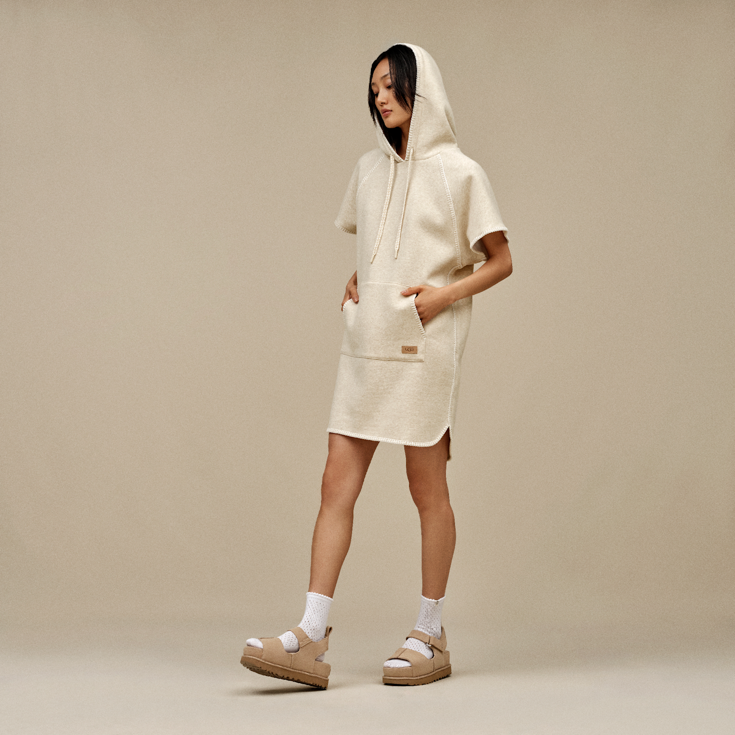 UGG Goldenstar Hi Sandal Sand, Sand (1167356-SAN)