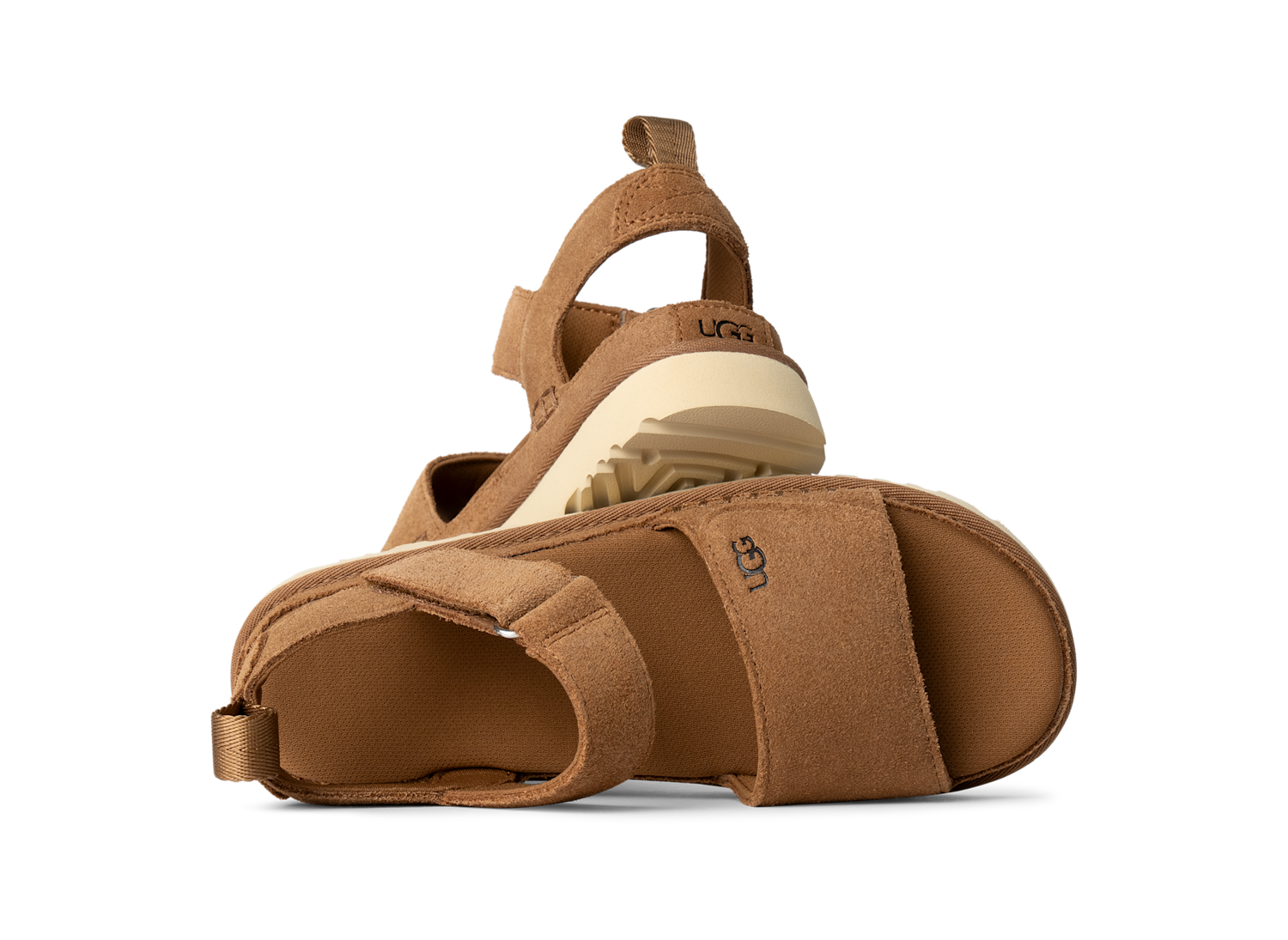 UGG Goldenstar Platform Sandal Chestnut, Chestnut (1136783-CHE)
