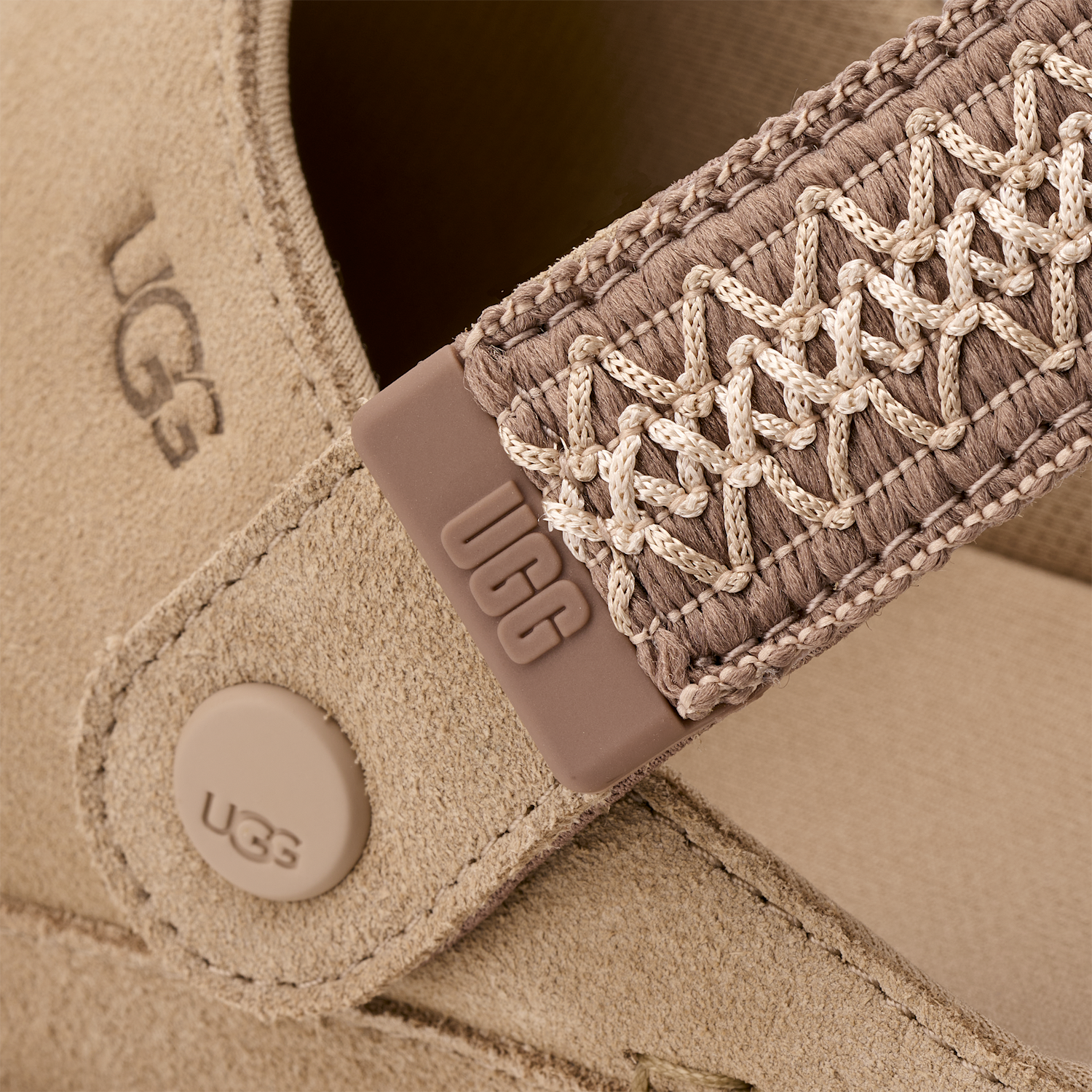 UGG Goldenstar UGGbraid Clog Mustard Seed, Mustard Seed (1177710-MDSD)