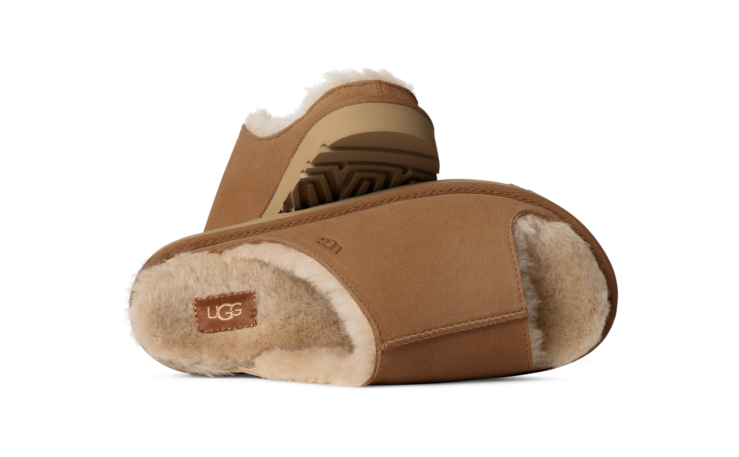 UGG Greenport Slide Chestnut, Chestnut (1167610-CHE)