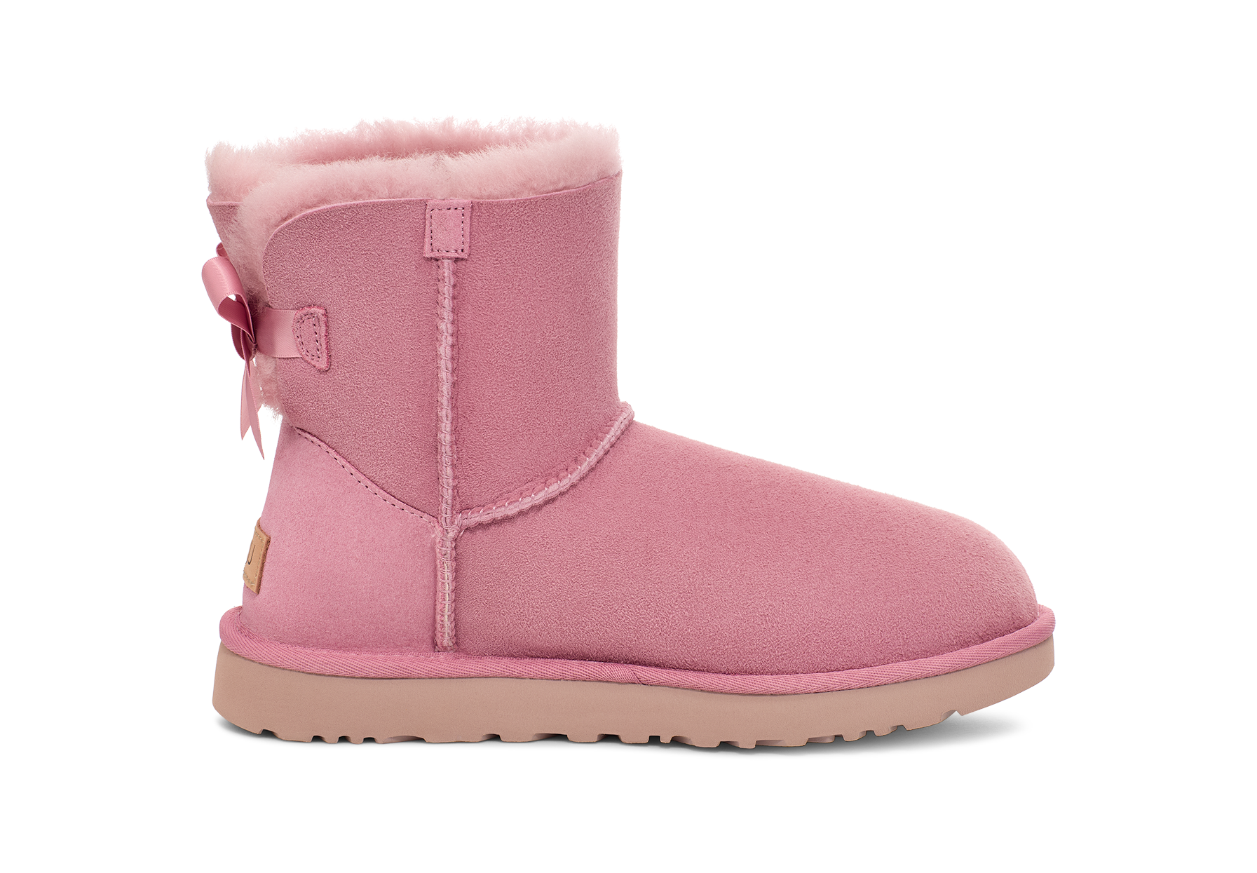 UGG Mini Bailey Bow II Dusty Orchid, Dusty Orchid (1016501-DYR)