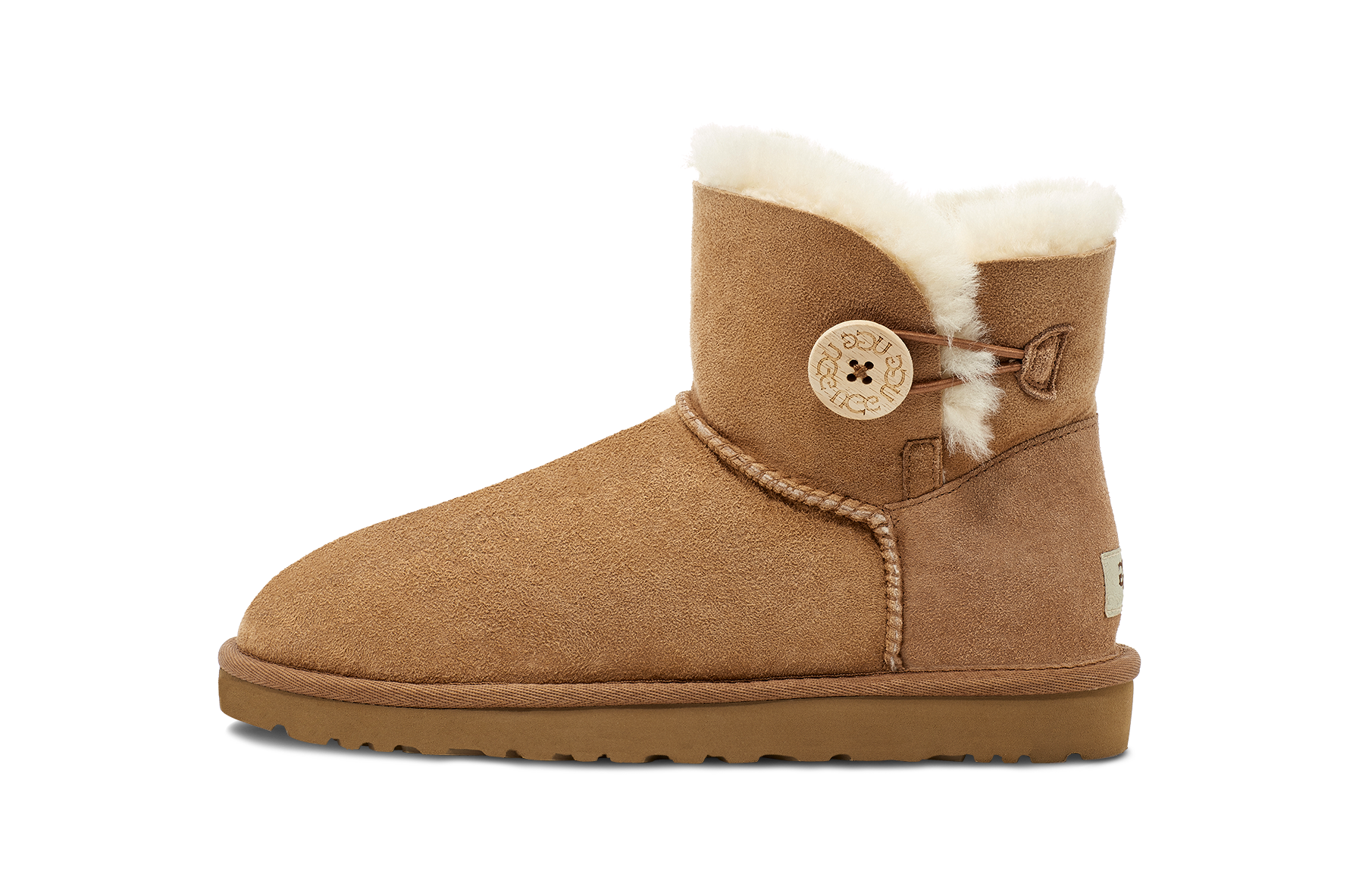 UGG Mini Bailey Button II Chestnut, Chestnut (1016422-CHE)