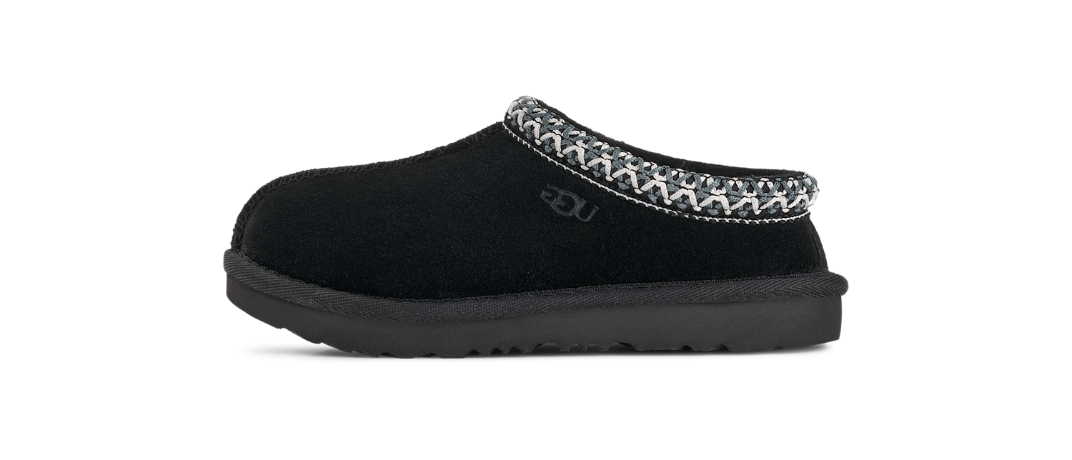 UGG Tasman II Slipper Black (Kids), Black (1019066K-BLK)