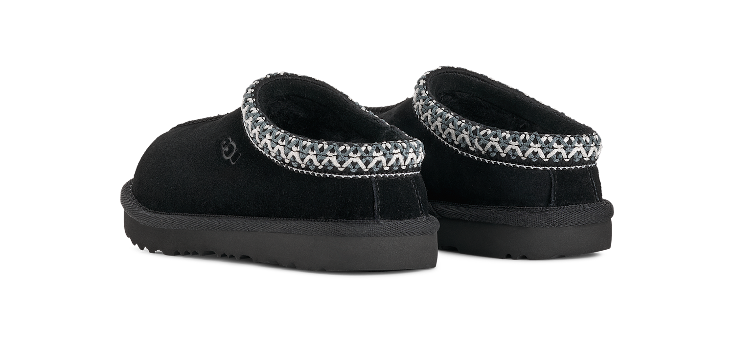 UGG Tasman II Slipper Black (Kids), Black (1019066K-BLK)
