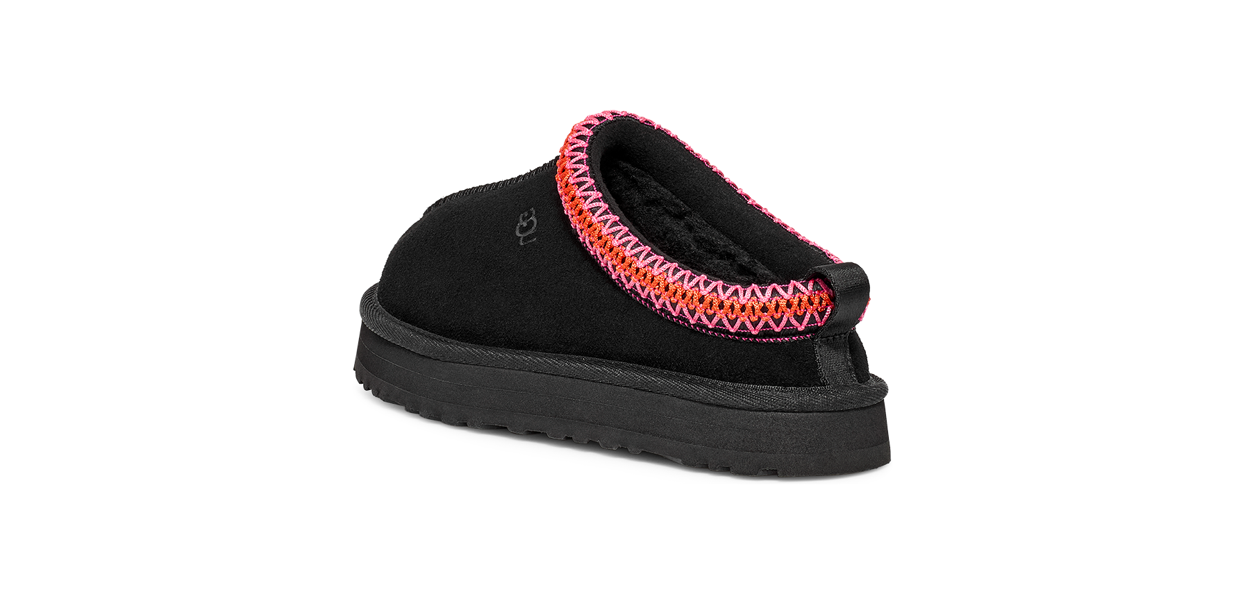 UGG Tazz Slipper Black Multi (Kids), Black/Multi (1143776K-BKML)