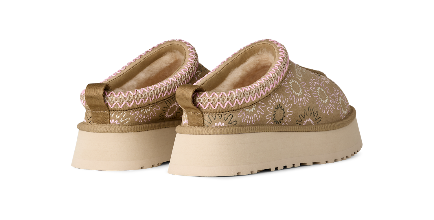UGG Tazz Sun Stitch Slipper Mustard Seed - Sneak