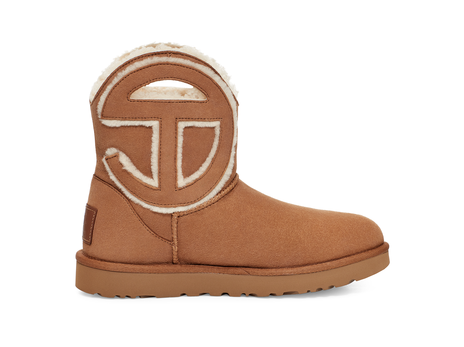 UGG x Telfar Logo Mini Chestnut, Chestnut (1122991-CHE)
