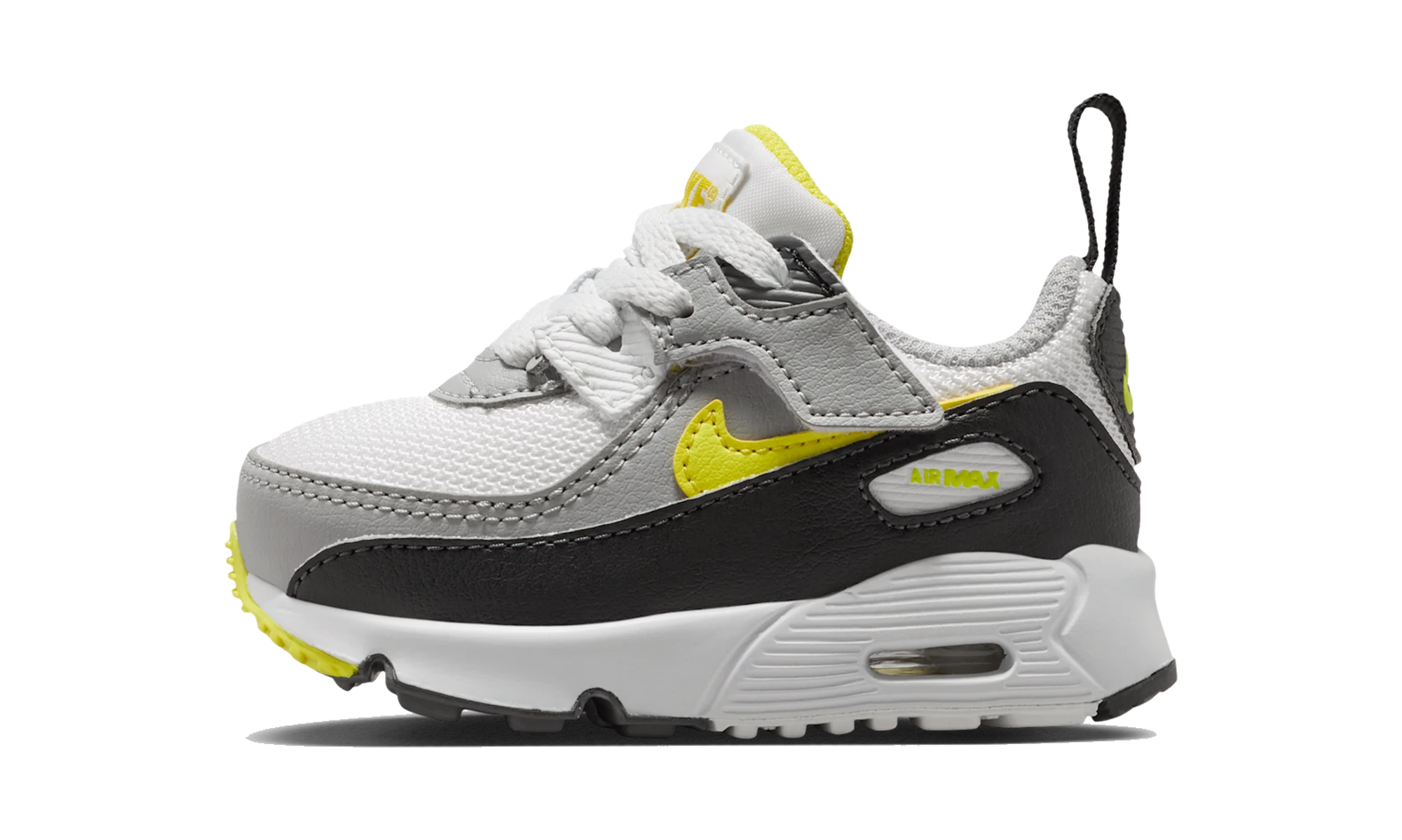 Nike Air Max 90 EasyOn Off-White/Dark Smoke Grey/Light Smoke Grey/Sonic Yellow