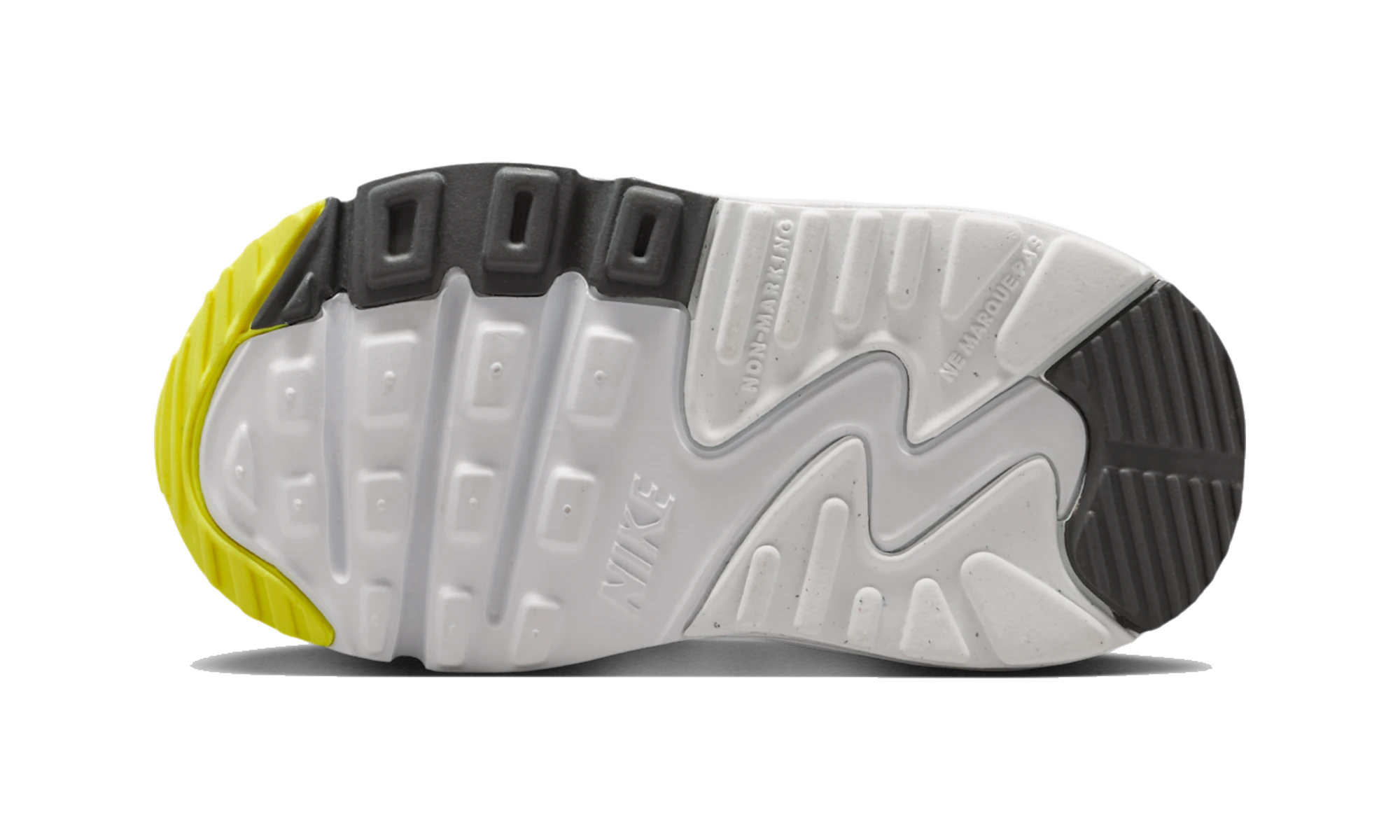 Nike Air Max 90 EasyOn Off-White/Dark Smoke Grey/Light Smoke Grey/Sonic Yellow