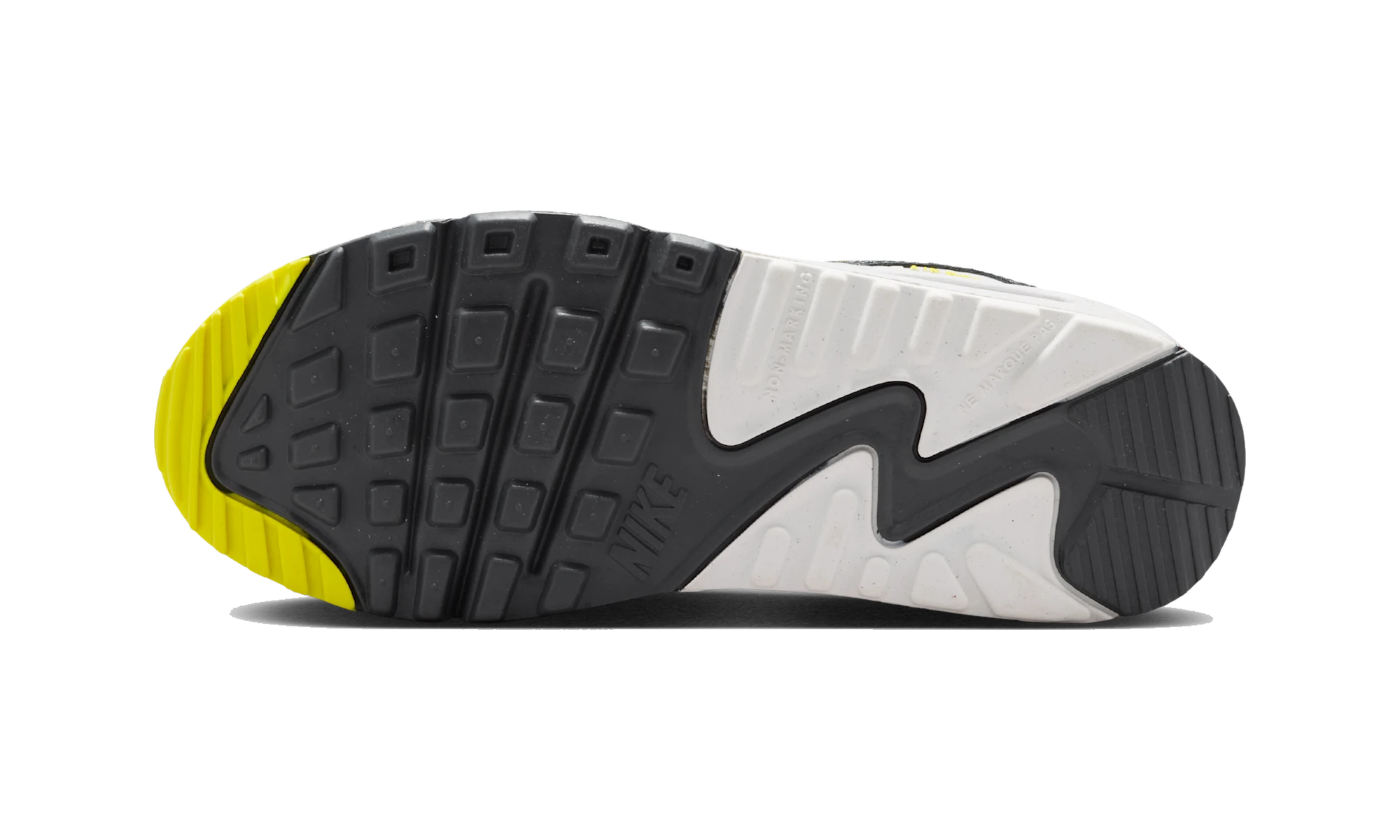 Nike Air Max 90 Off-White/Dark Smoke Grey/Light Smoke Grey/Sonic Yellow