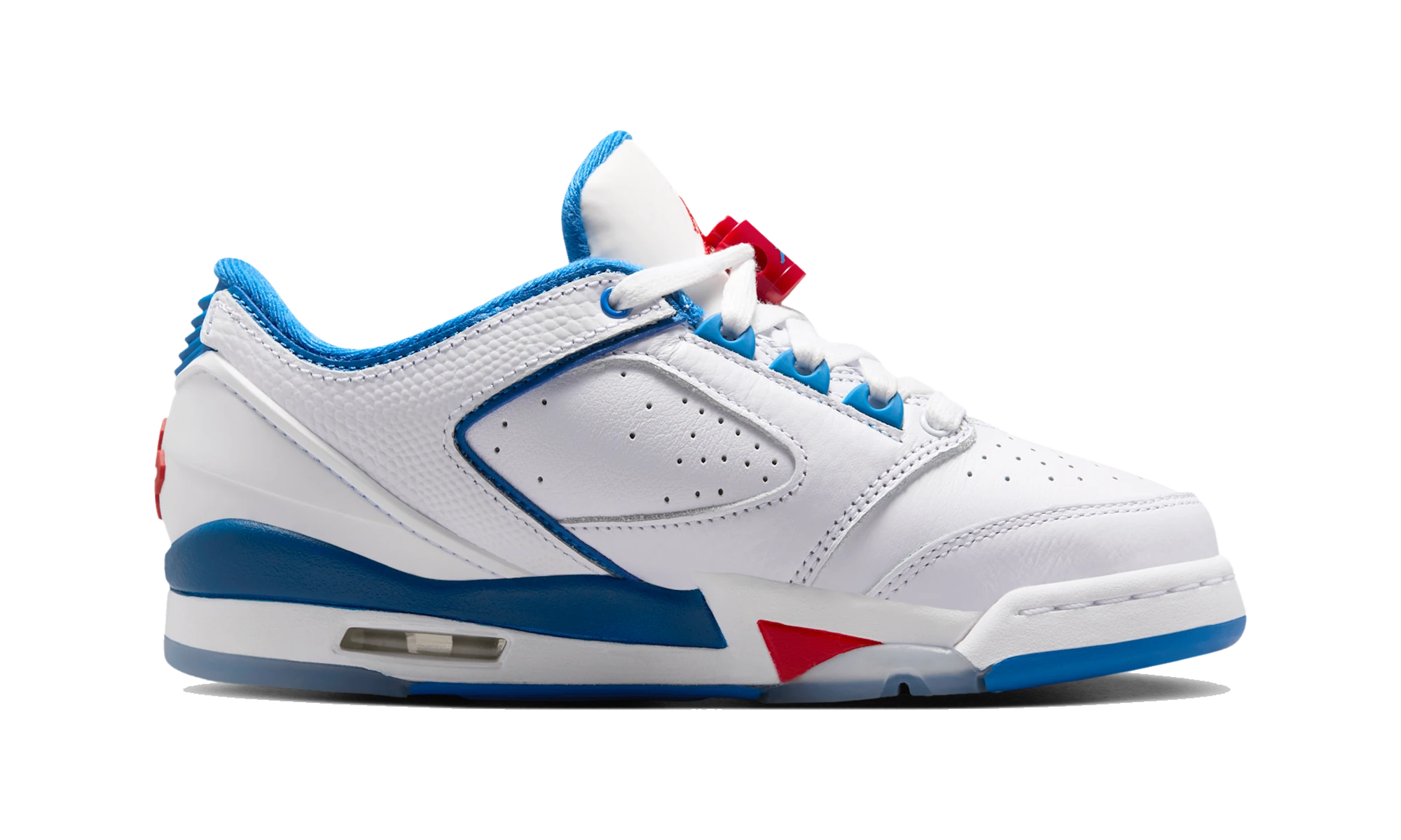 Air Jordan Sixty Plus Low White/True Blue/Varsity Red