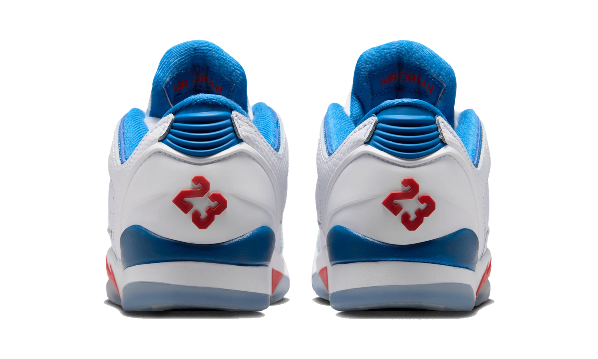 Air Jordan Sixty Plus Low White/True Blue/Varsity Red