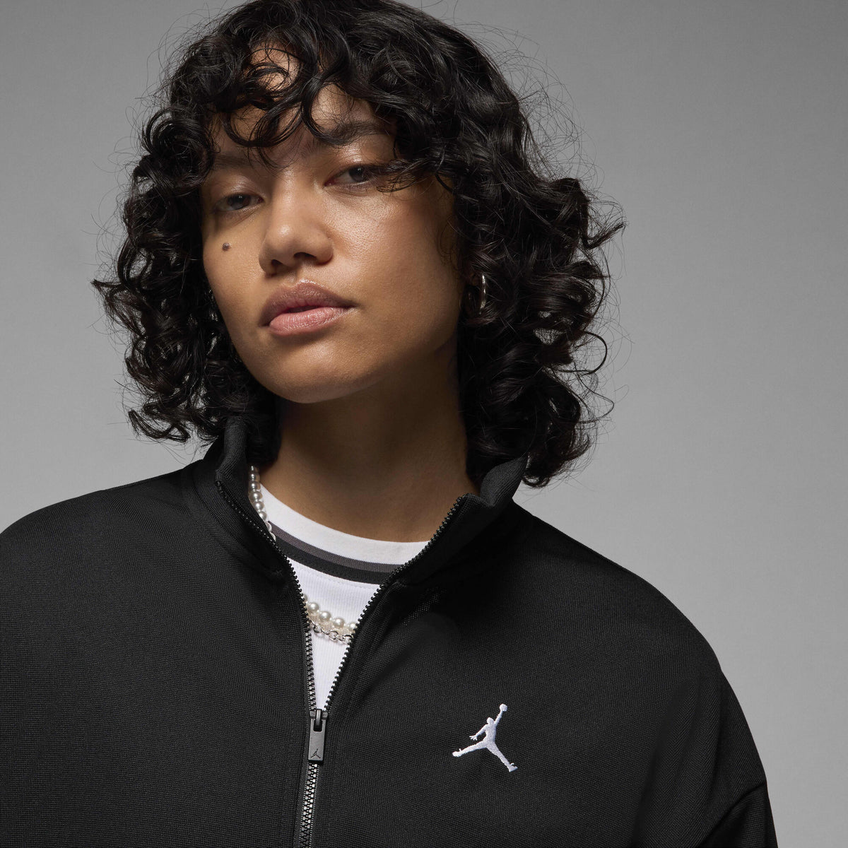 Air Jordan Knit Jacket Black/White/White - Sneak
