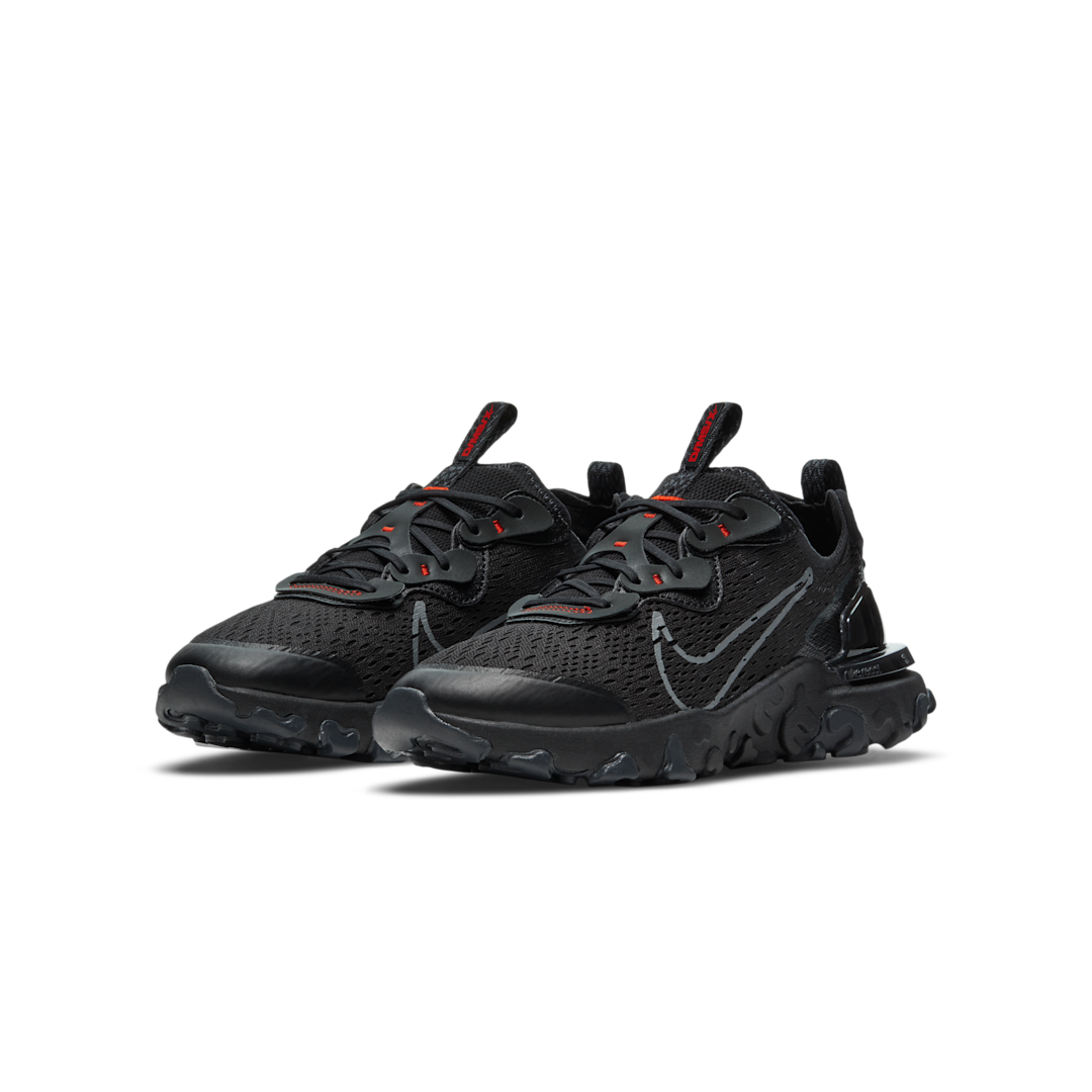 Nike React Vision Black Smoke Grey