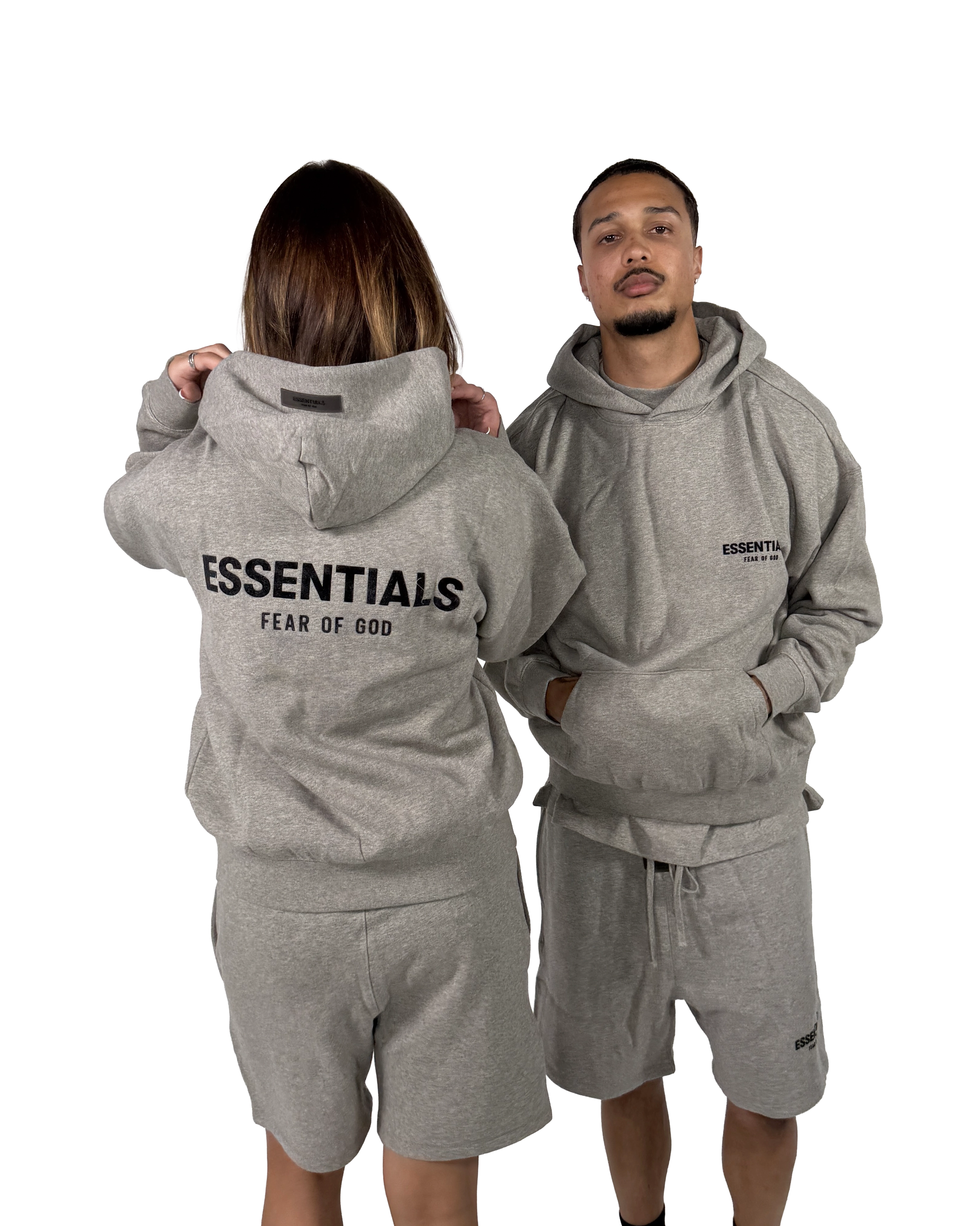 Fear of God Essentials Hoodie Dark Oatmeal