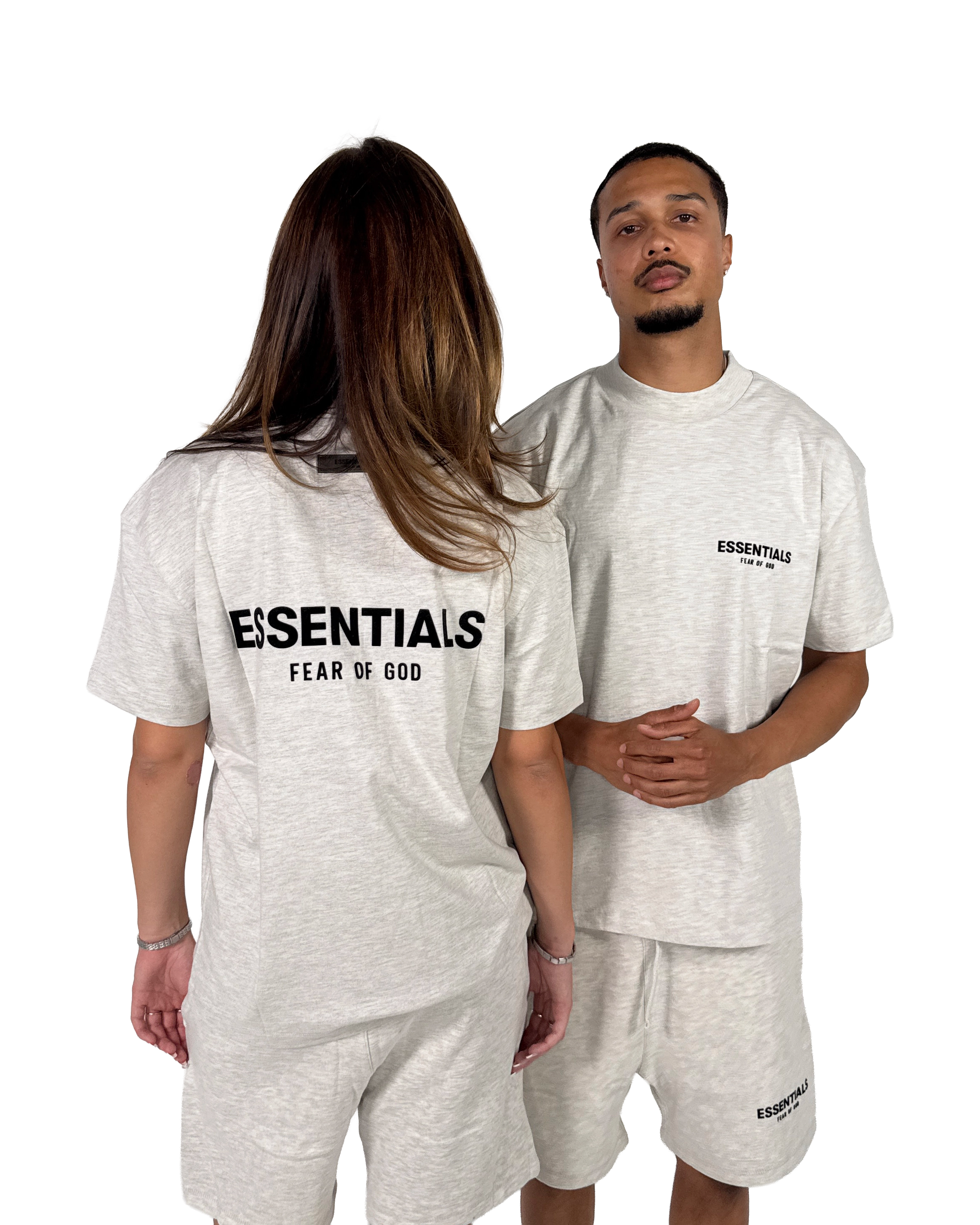 Fear of God Essentials Tee Light Oatmeal, Light Oatmeal (125BT212062F)