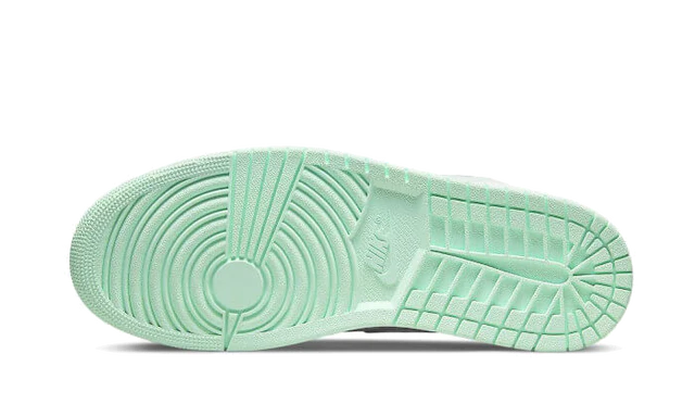 Air Jordan 1 Mid Mystic Navy Mint Foam, Mystic Navy/White/Mint Foam (554724-413 / 554725-413)