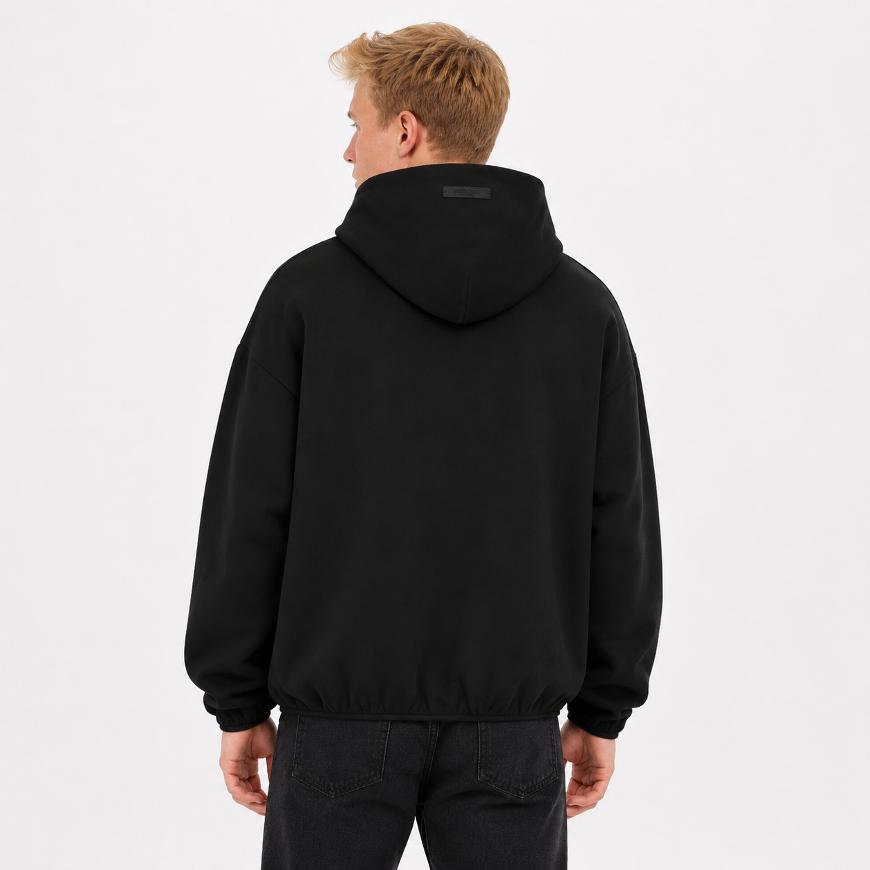 Fear of God Essentials NBA Hoodie Black