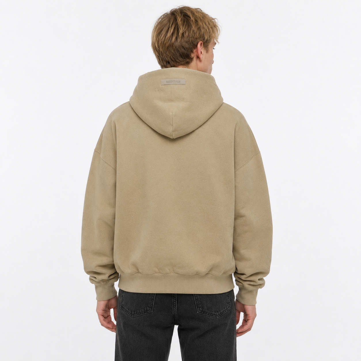 Fear of God Essentials Hoodie Dusty Beige (Dubai Exclusive)