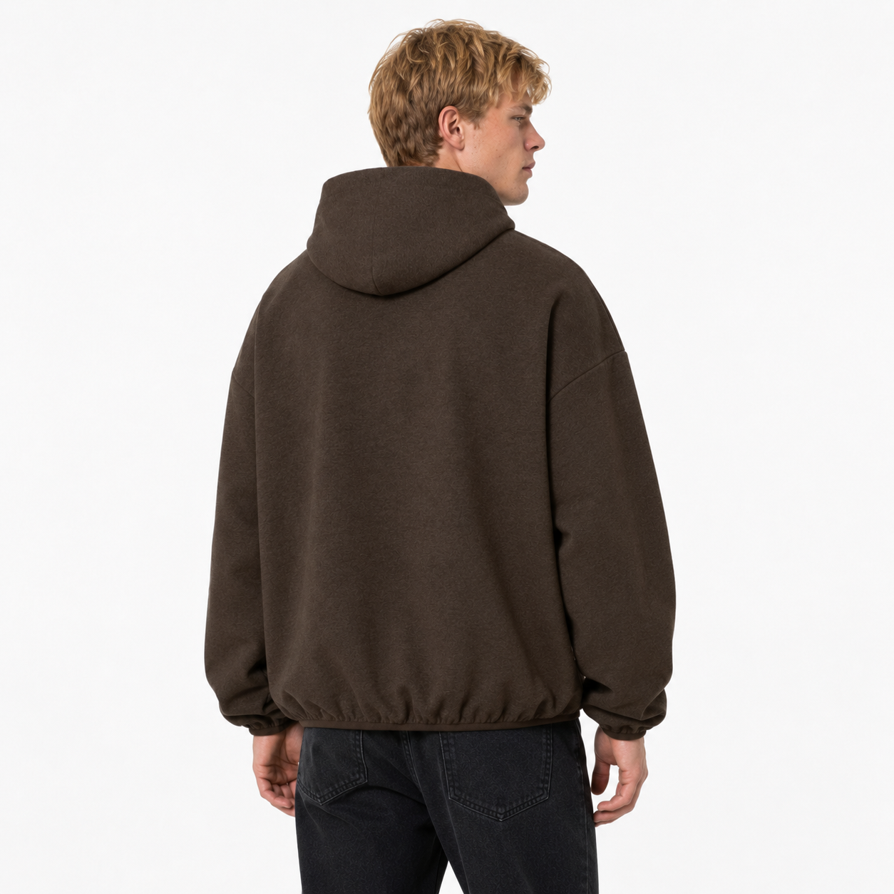 Fear of God Essentials Core Collection Hoodie Heather Wood
