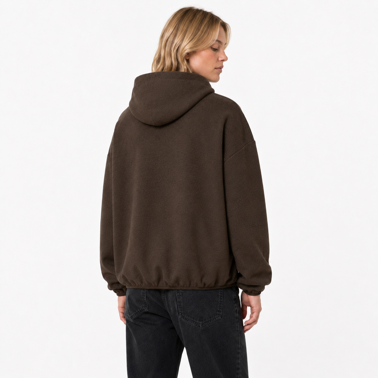 Fear of God Essentials Core Collection Hoodie Heather Wood