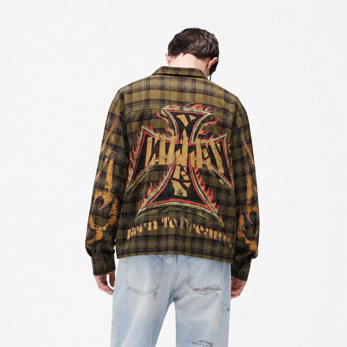 Vale Forever Reborn Flannel Green